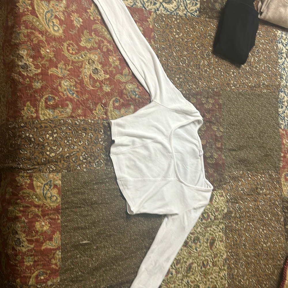 Garage white long sleeve